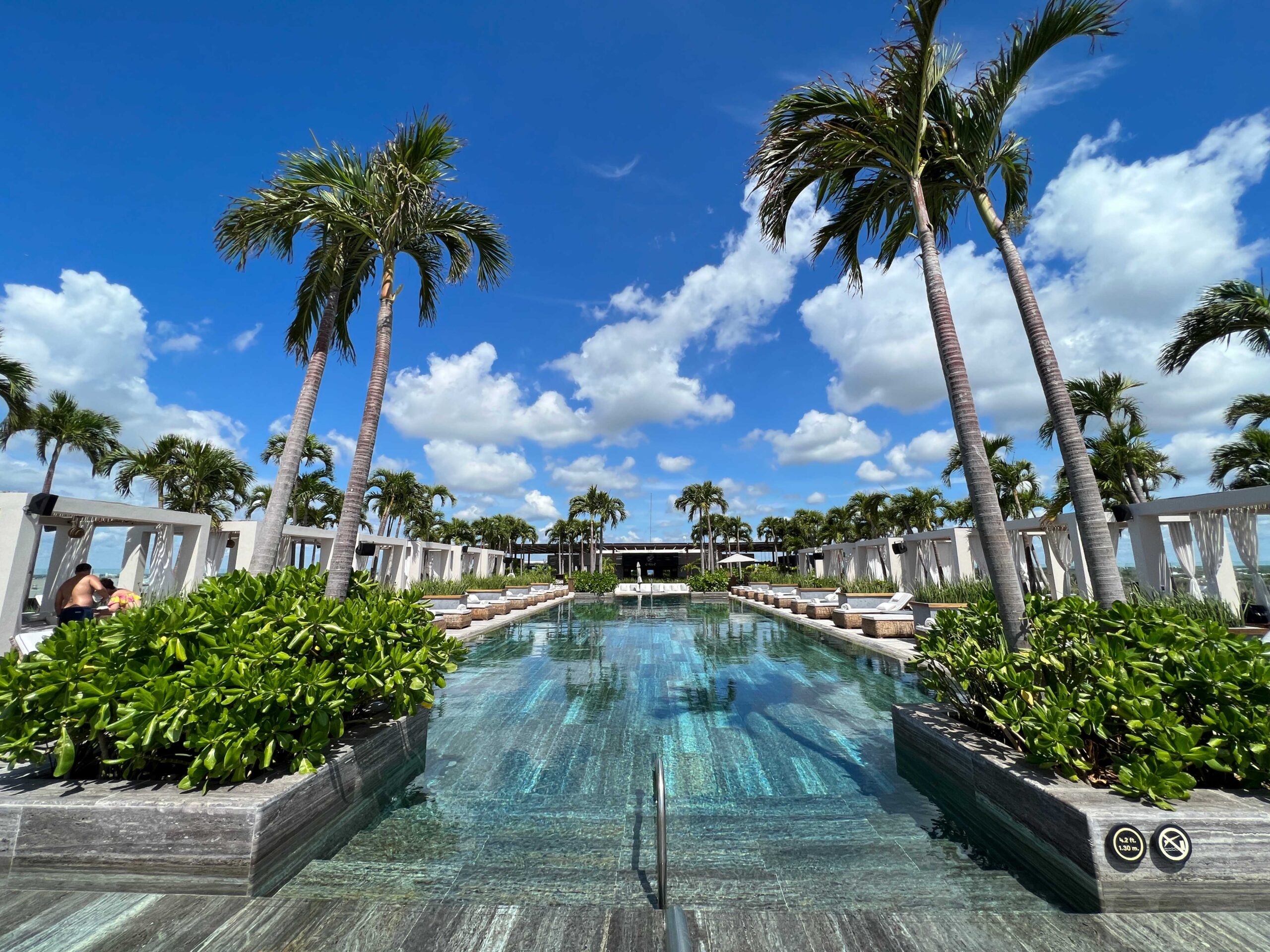 Morgan booked clients a honeymoon and by planning 9 months in advance had gorgeous pool views
