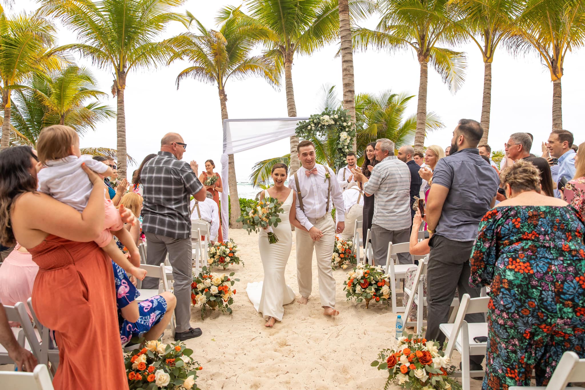 el dorado royale beach wedding