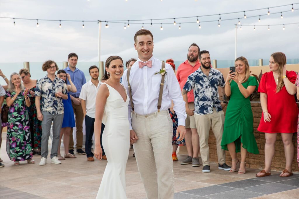 Generations sky deck wedding