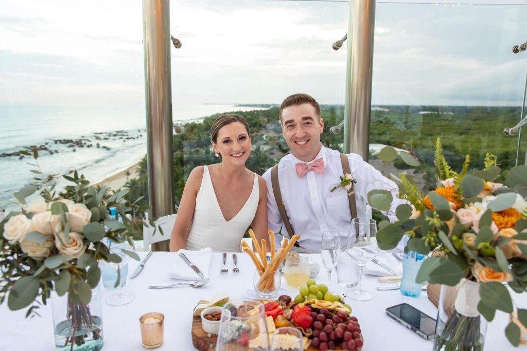 sky deck wedding at Generations