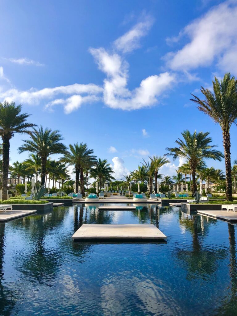 Pool at UNICO 20°87° at Riviera Maya, best all inclusive resorts in Mexico for honeymoon​ trips