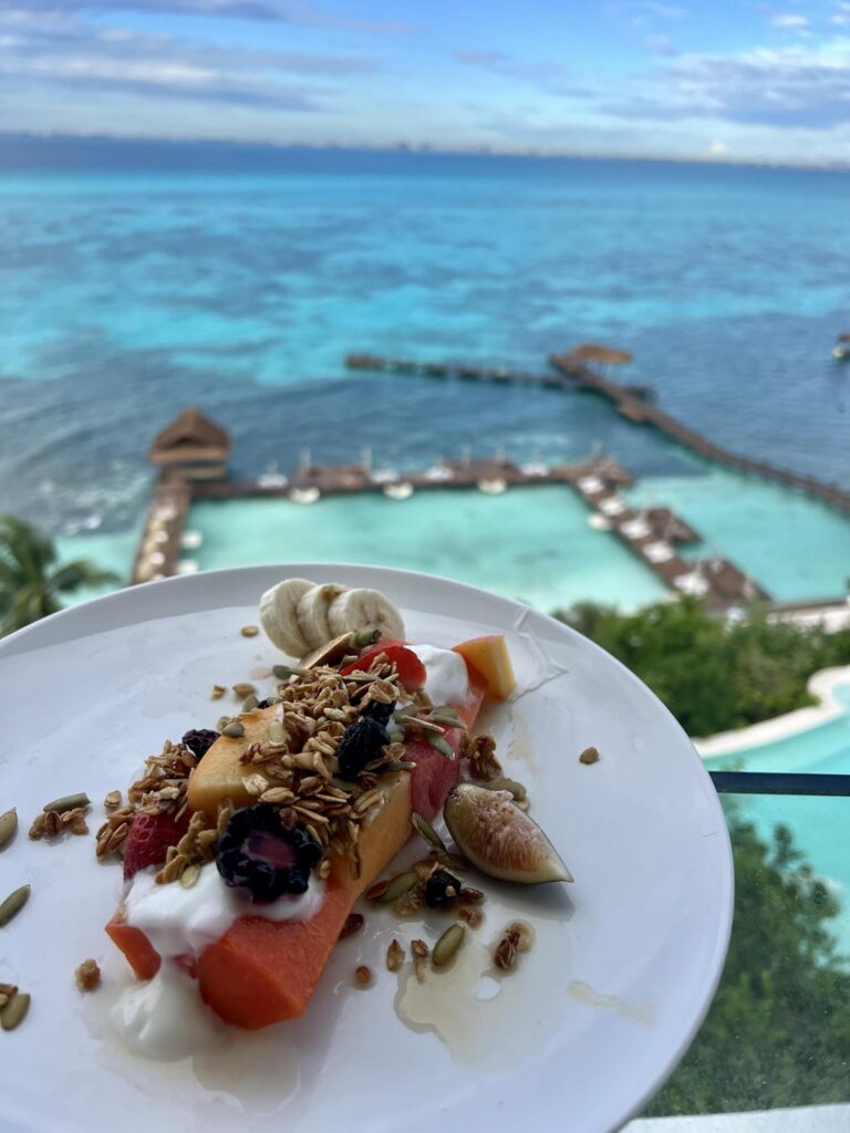 Food at the best all inclusive honeymoon resorts in mexico​, Impression Isla Mujeres nearby Cancun, Mexico