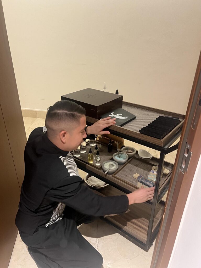 Butler service at Le Blanc Spa Resort Cabo in Los Cabos, Mexico, an all inclusive honeymoon resort in Mexico​