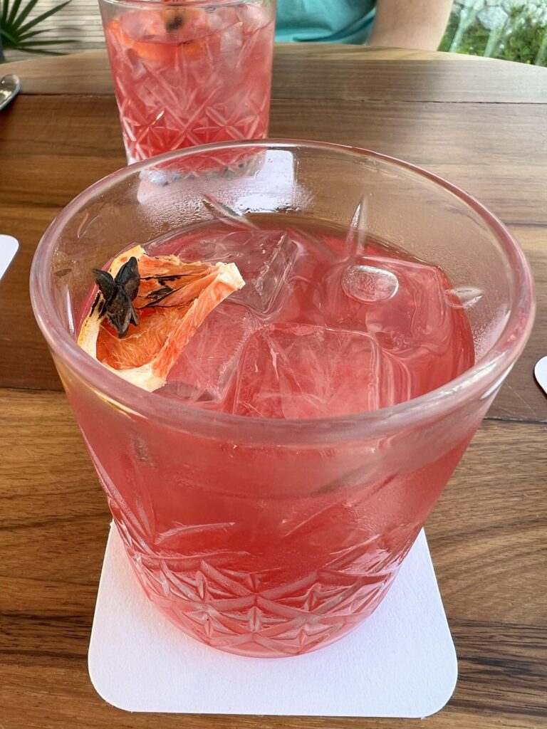 Drinks at Hotel Xcaret Arte in Riviera Maya, Mexico, one of the best all inclusive resorts for a honeymoon in Mexico​