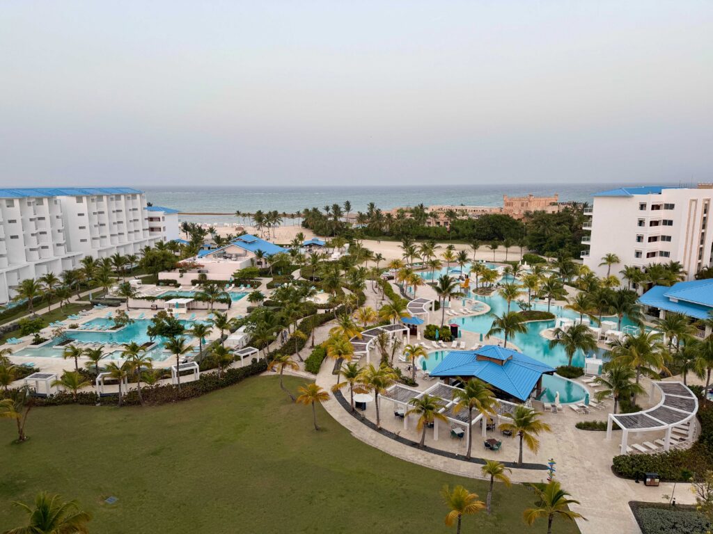 best all inclusive resort in dominican republic dreams cap cana aerial resort view