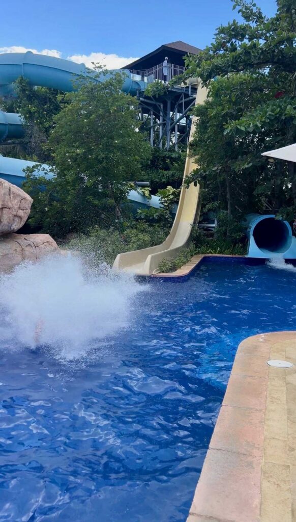 best waterpark all inclusive resort in dominican republic hyatt ziva water slide
