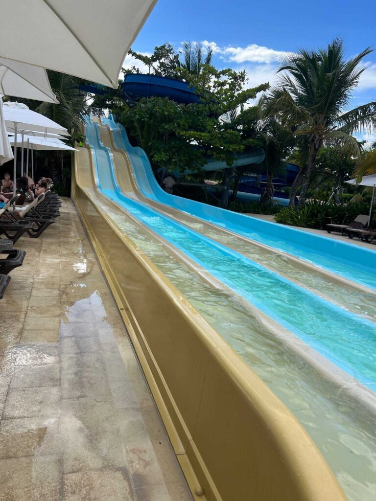 best all inclusive resort in dominican republic hyatt ziva water park slides