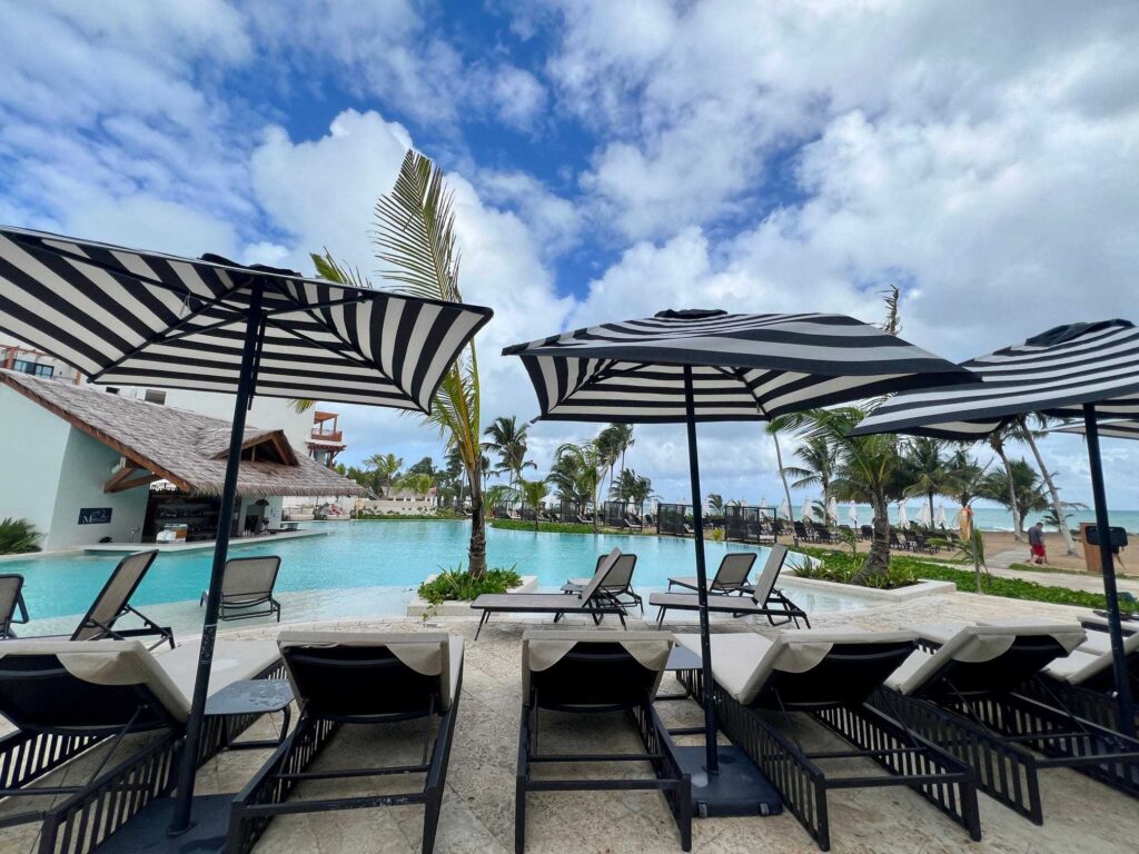 best resort in dominican republic ocean front pool